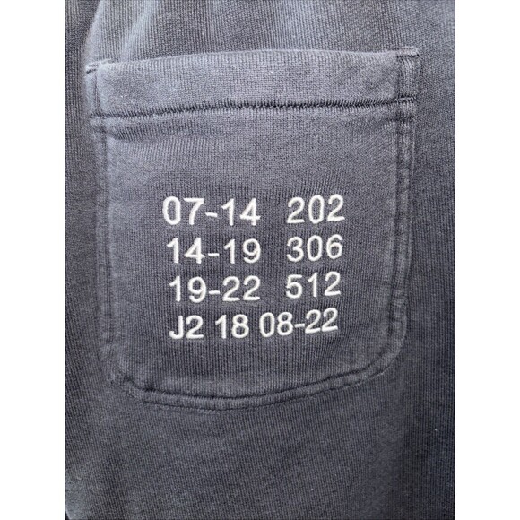 Jordan x Two 18 Premium Heavyweight Terry Shorts Black DV6964-010 Men L Pockets - Picture 7 of 10